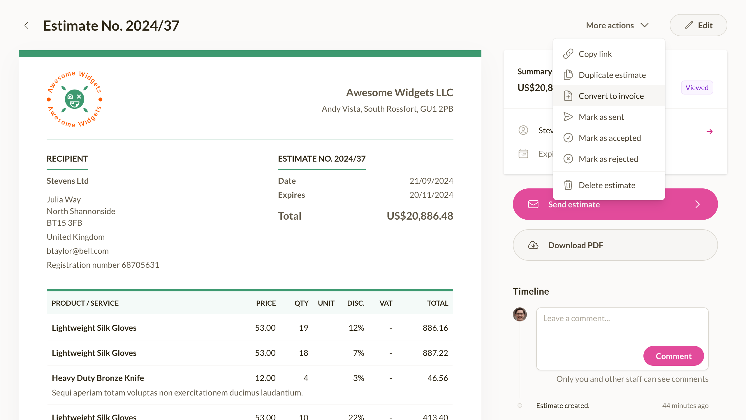 Streamlined Document Workflow